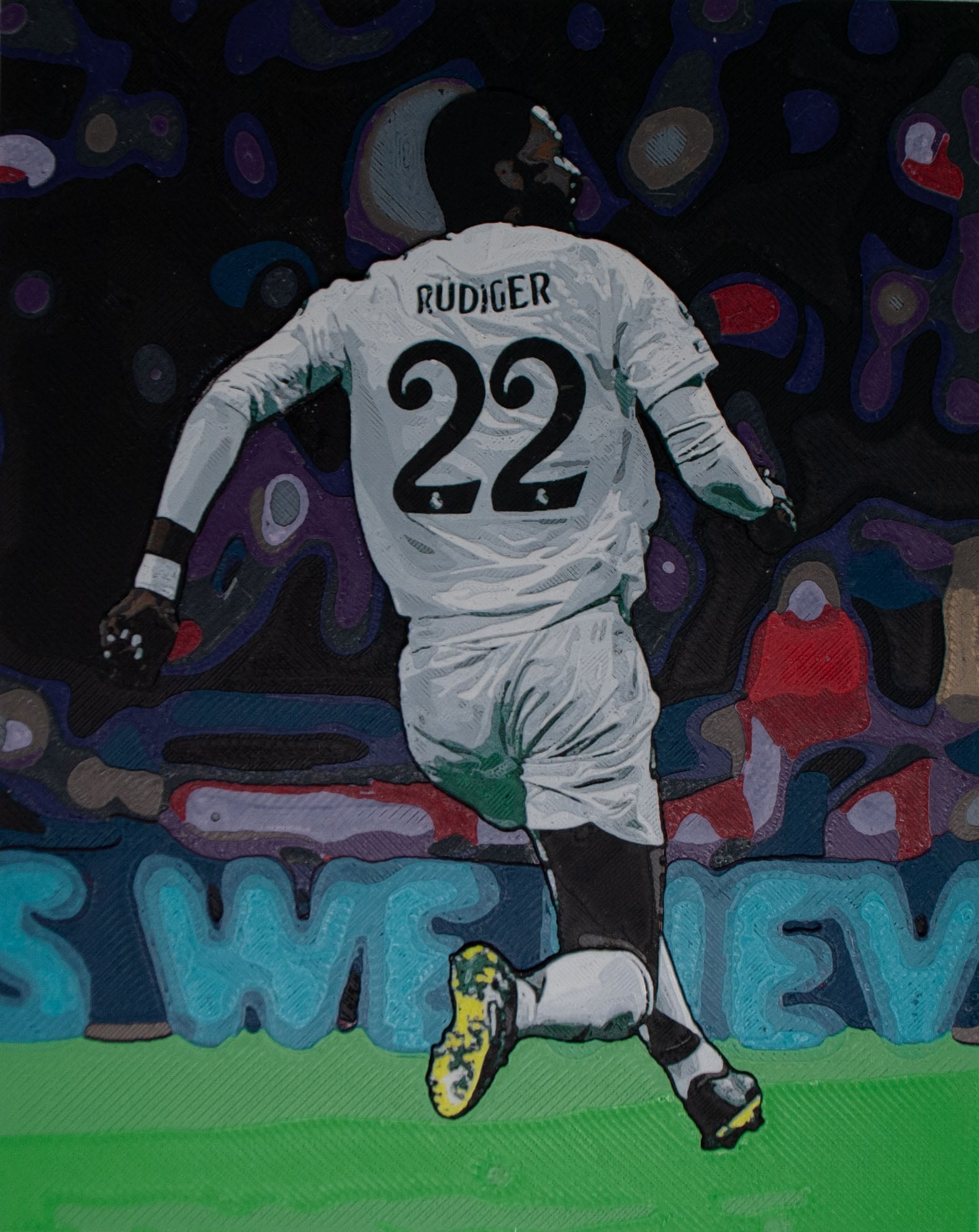 Rüdiger – Penalty Run 3d model