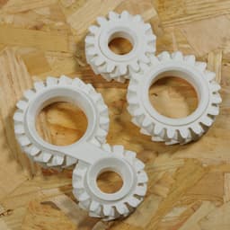 Fidget Herringbone Gears 3d model