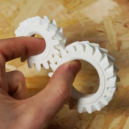 Fidget Herringbone Gears 3d model