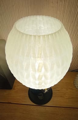 Knitting table lamp, floating base! 3d model