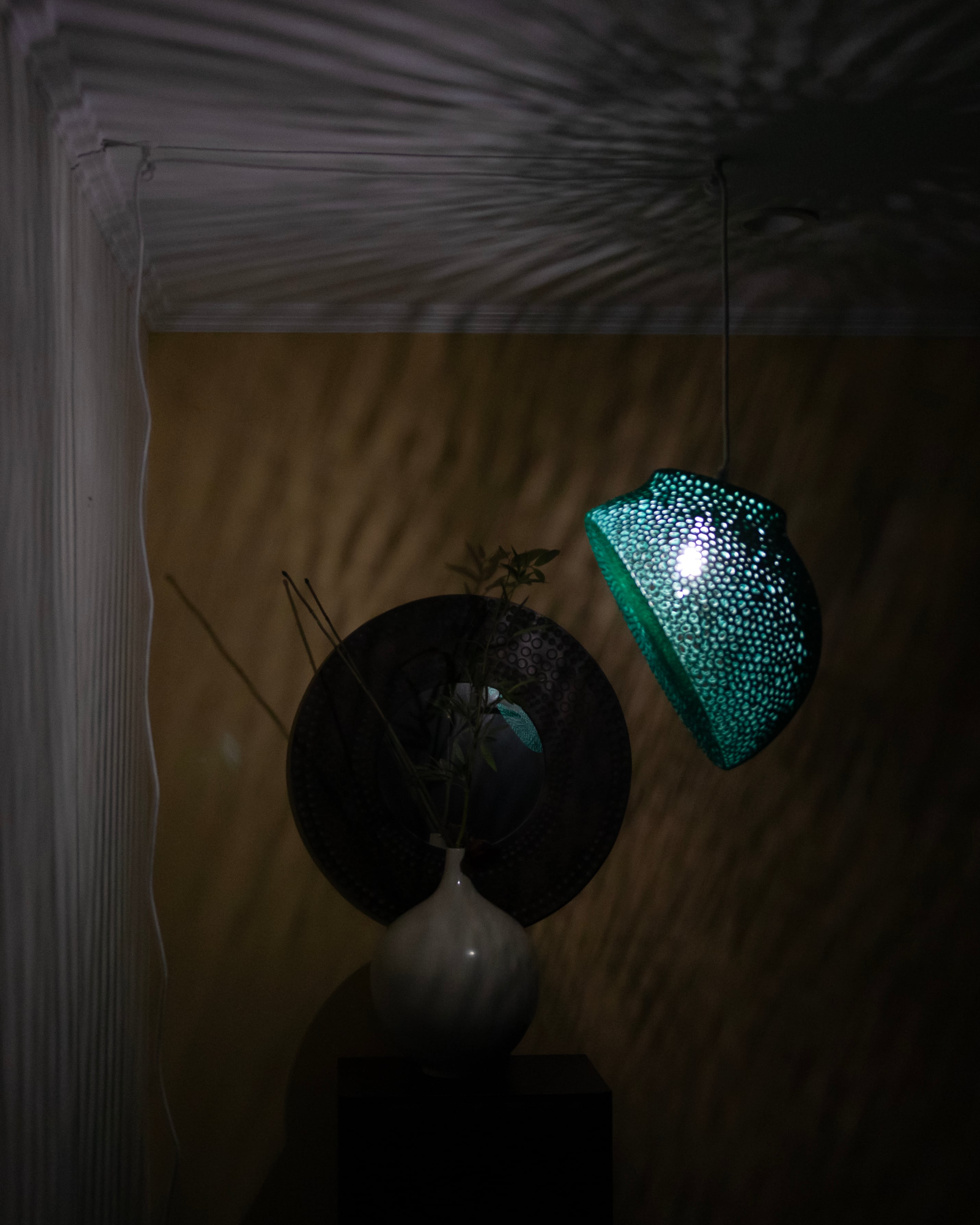 Giant Voronoi Split Globe Lamp 3d model