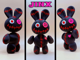 The VooDoo Bunny: Jinx (Articulated) 3d model