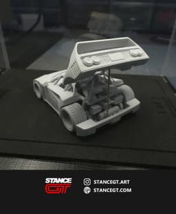 F40 with V8 engine! | Model Kit Car 3d model