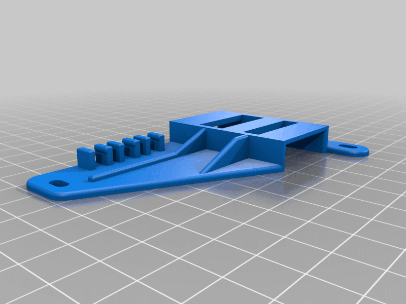 i3 mega Micro SD verlängerung und Kabelhalter / i3 mega Micro SD extension and cable holder 3d model