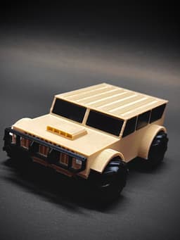 Military Vehicle (FREE) - No AMS 3d model