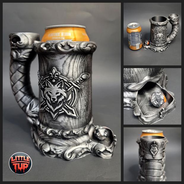WOLF CREST CAN COZY DICE TOWER 3d model