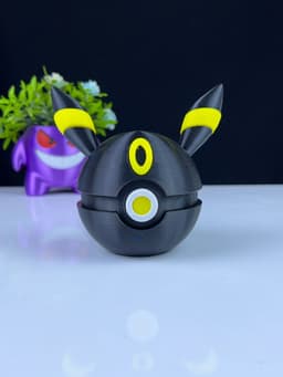 umbreon pokeball 3d model
