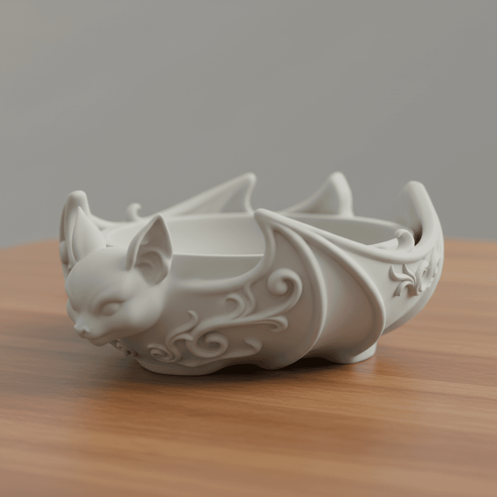 Bonsai Storage Basket High Detail STL Model 3d model