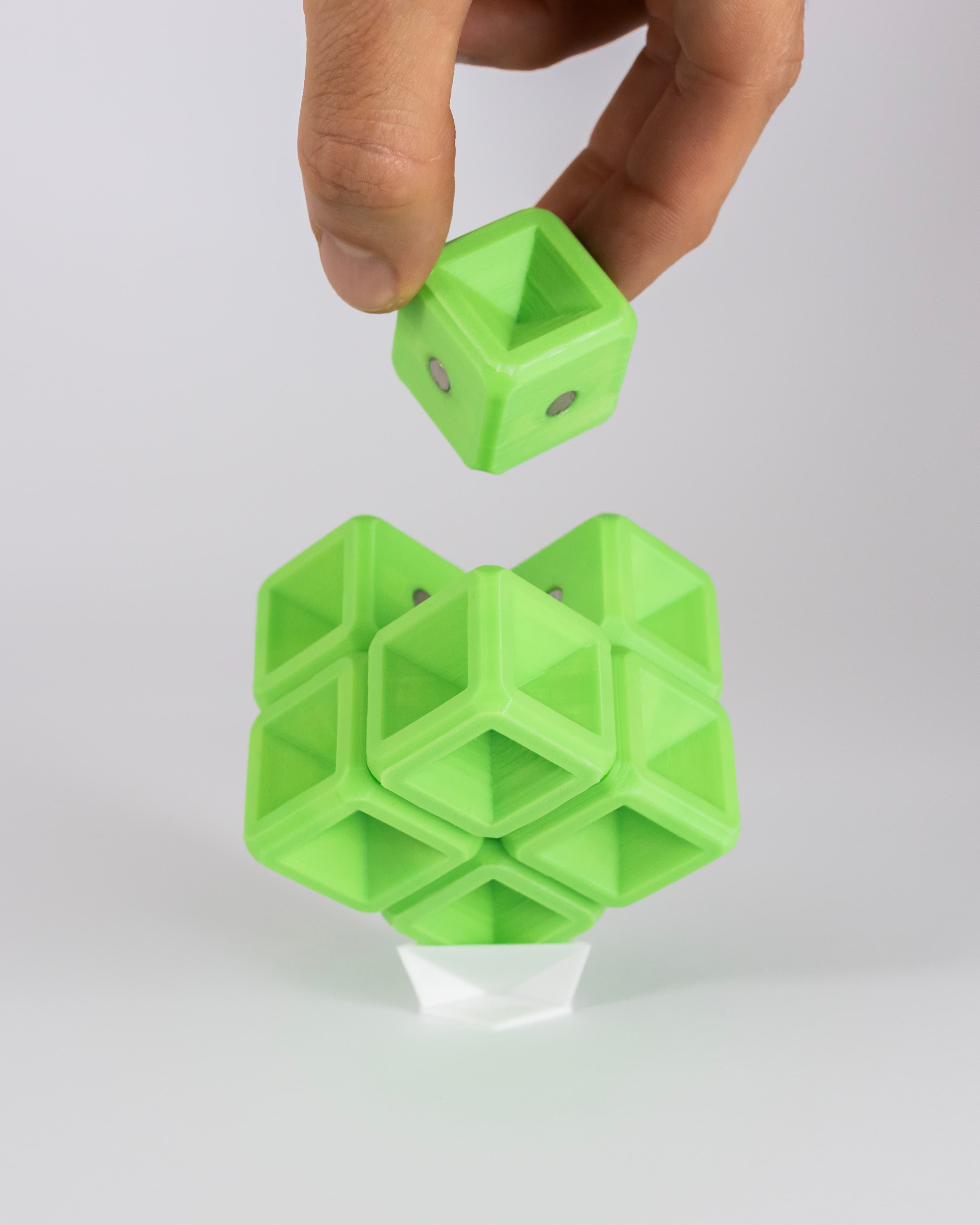 Force Field Puzzle 2x2 Cube 3d model