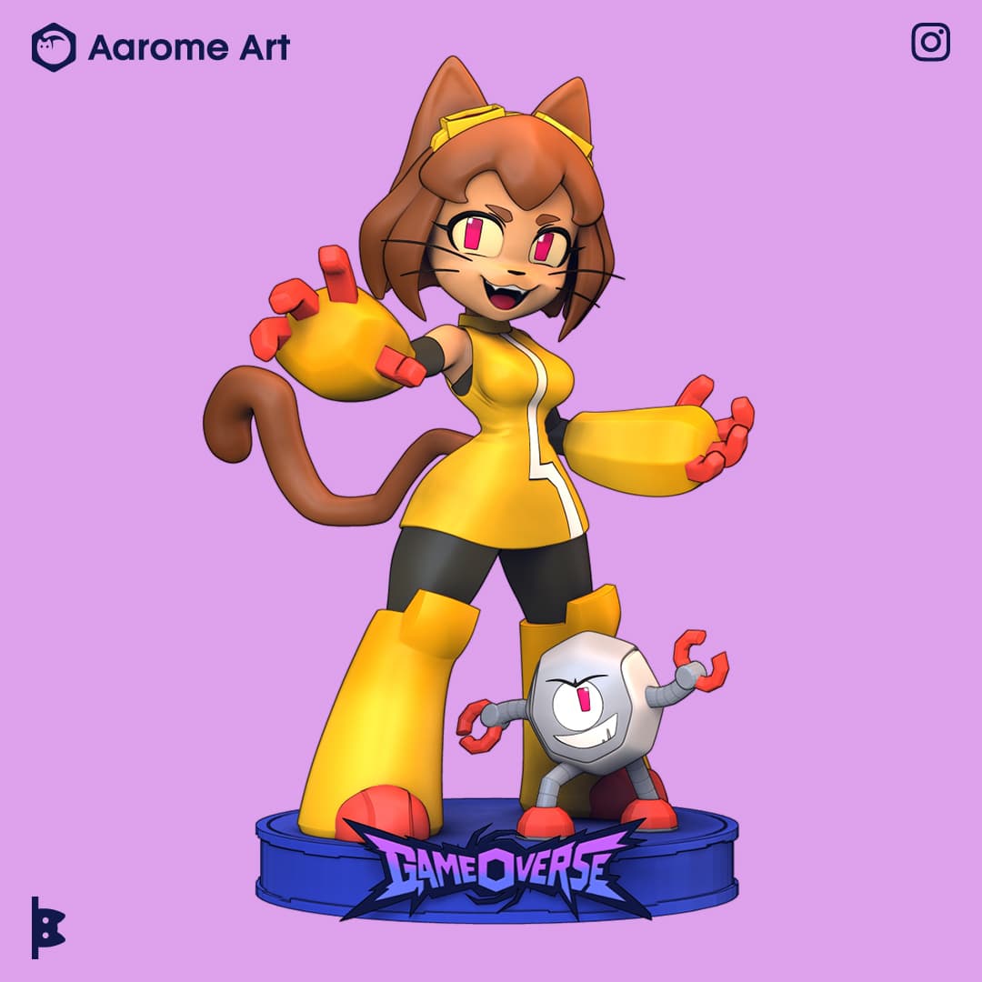 Kit and Kaboodle Gameoverse 3d model