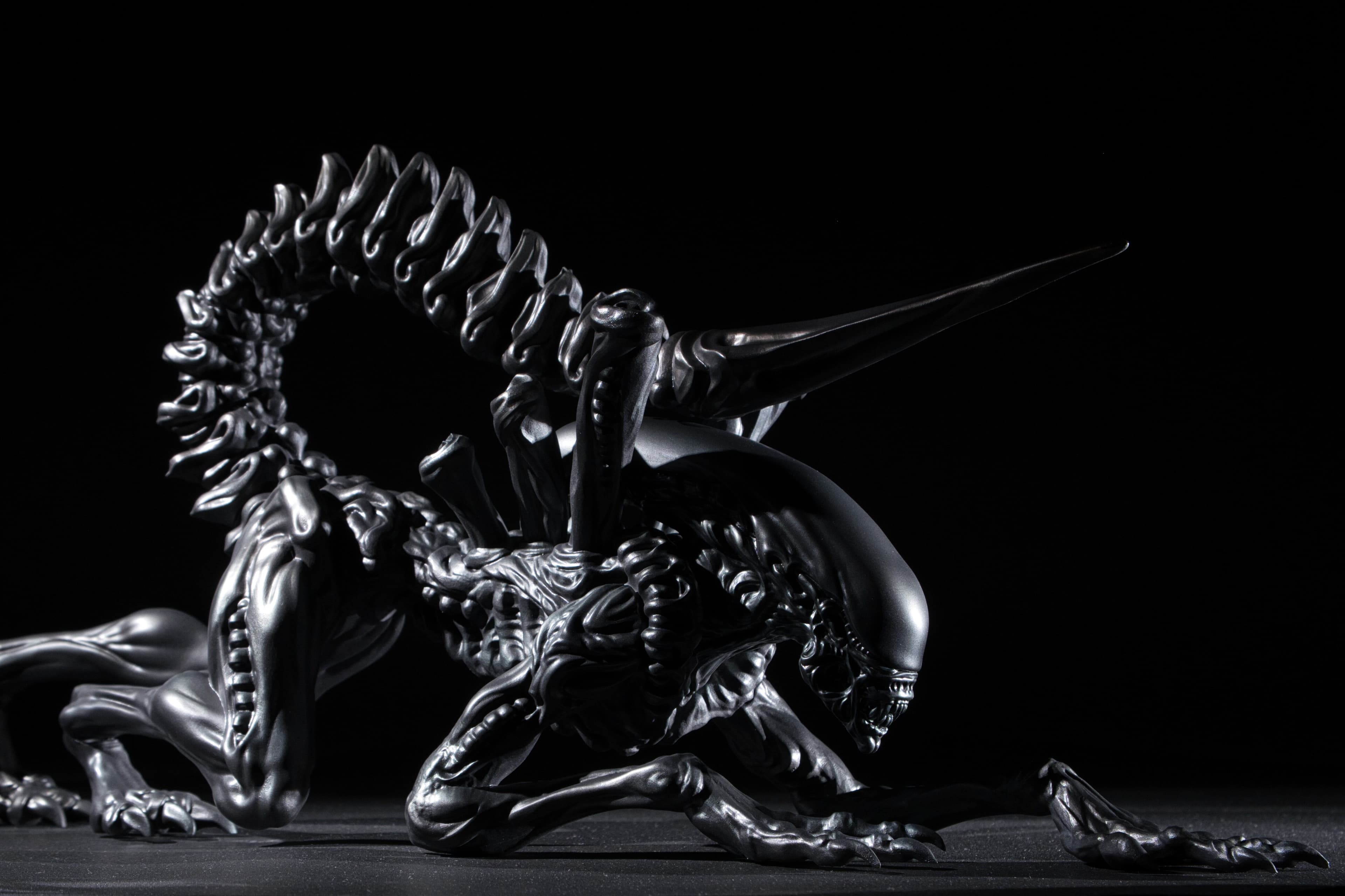 Exploding Xenomorph Figure Alien - Xenomorph - Full Figure - 25 CM - 3D model by printedobsession ...