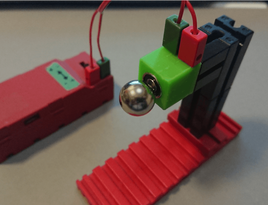 Mini electromagnet for fischertechnik 3d model