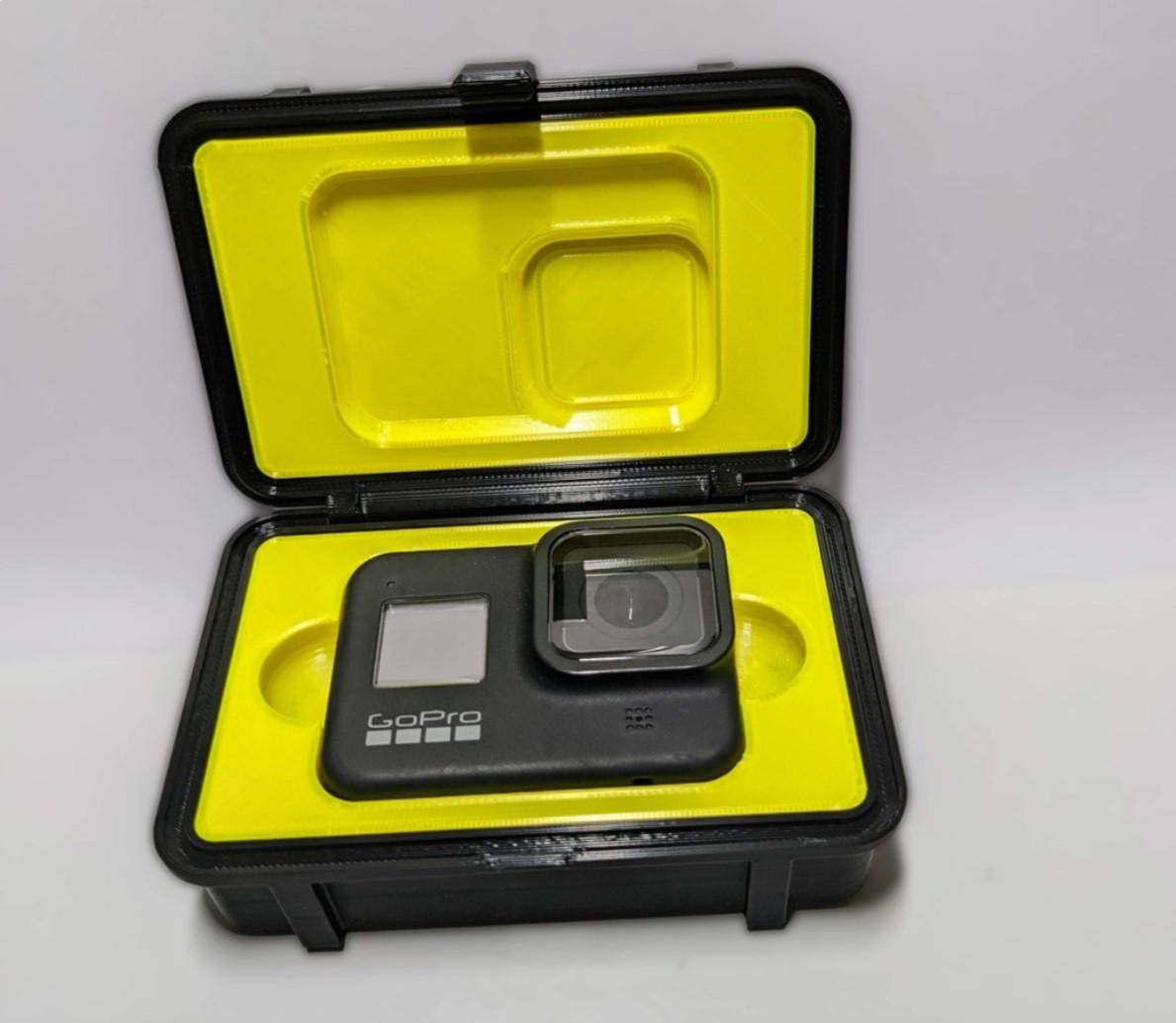 GoPro Hero 8 Form Fitted Rugged Box 3d model