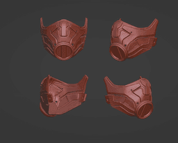 Smoke Mask MK1 3d model