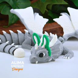 XXL Bunny Dragon with new Head 3d model