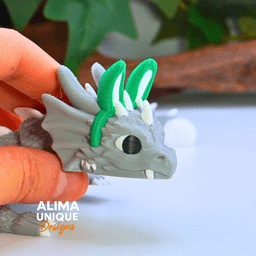 XXL Bunny Dragon with new Head 3d model