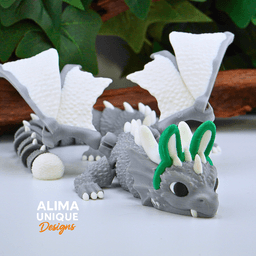 XXL Bunny Dragon with new Head 3d model