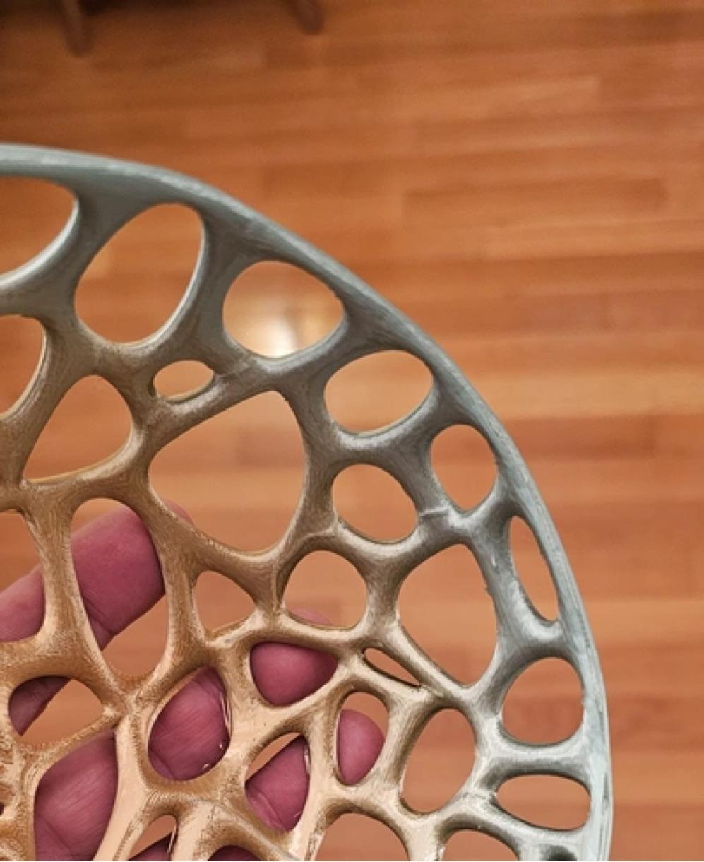 Elegant Voronoi Bowl - I love it, it looks fancy and beautiful  - 3d model