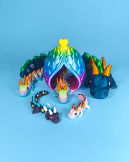 Dragon Egg Diorama: The Birth of a Legend! 3d model