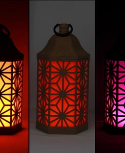 Stargazer Hexagram Lamp 3d model