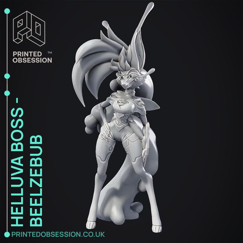 Beelzebub - Helluva Boss - Fan Art 3d model