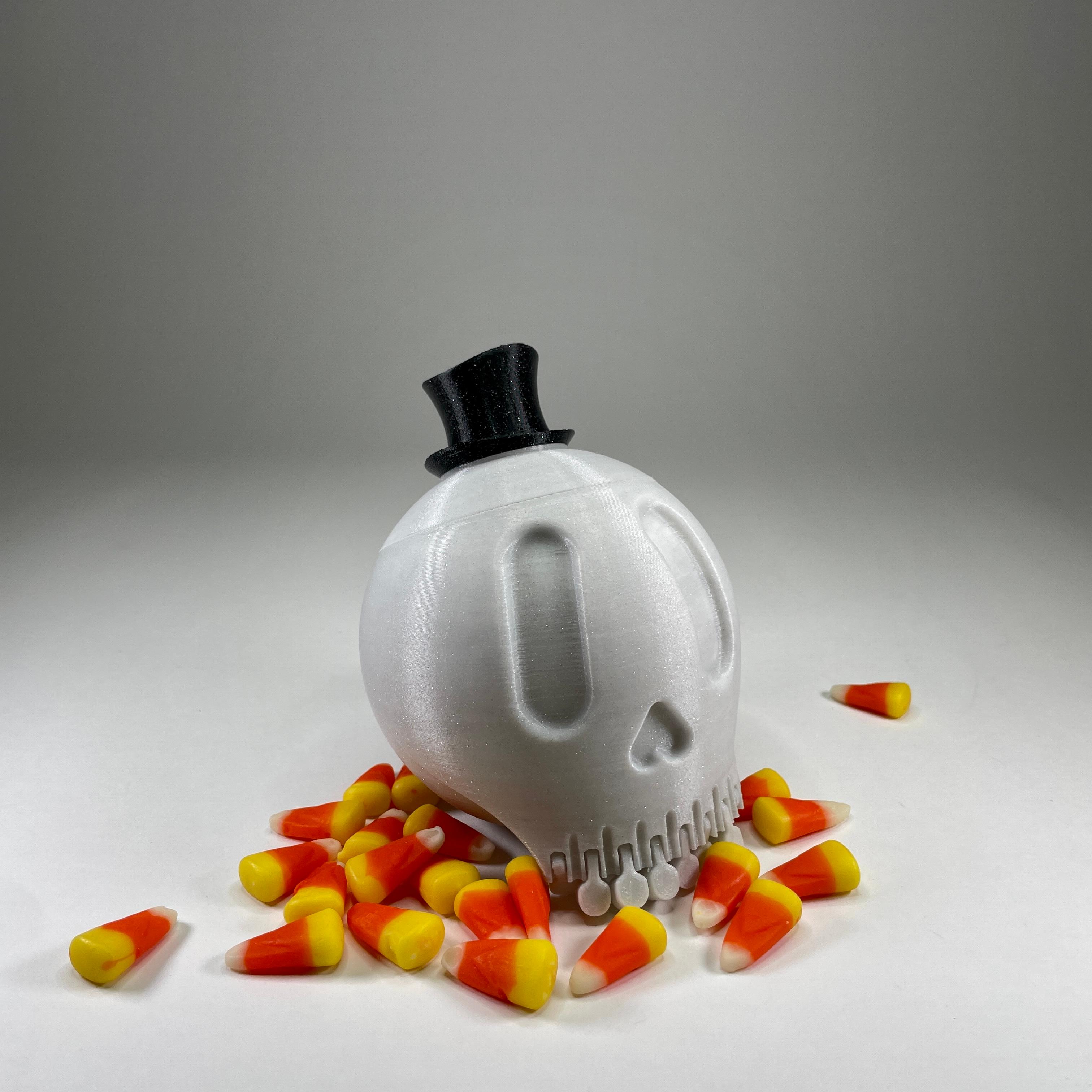 Flexi Skull Bowl 3d model