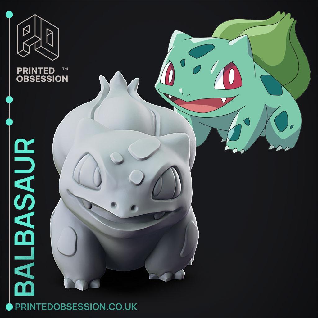 Bulbasaur - Pokemon - Fan Art 3d model