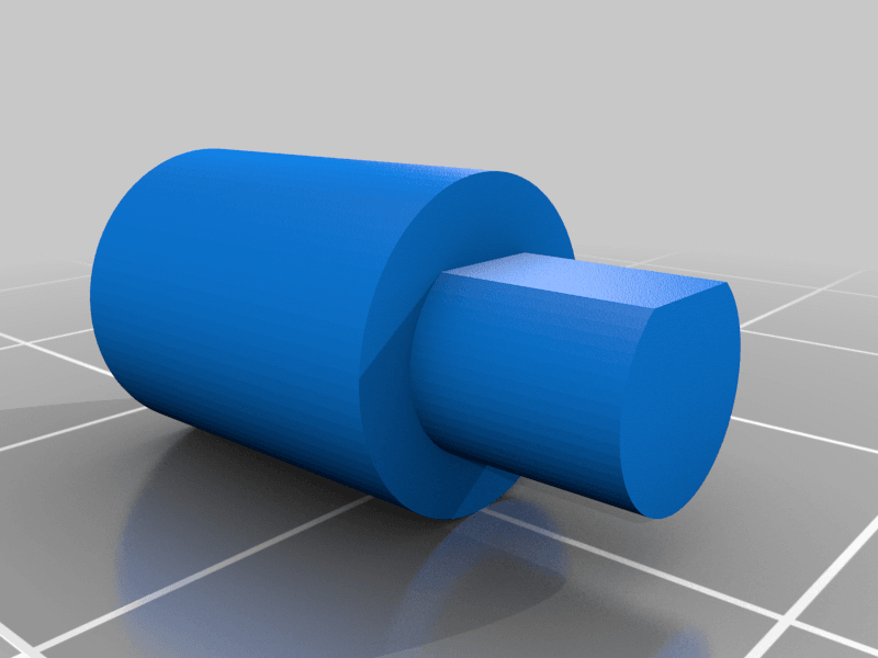 Knob Extender for Ender 3 V2 Direct Drive Extruder 3d model