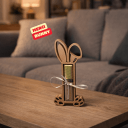MERCI BUNNY / MONEY BUNNY / EASTER GIFT IDEA / CUTE EASTER DECOR / HOME DECORATIONS 3d model