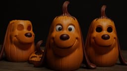 Max the Grinch Dog Pumpkin 3d model