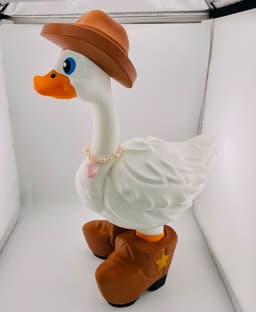 Cowboy Boots & Cowboy Hat Goose Gear for Porch Goose 3d model