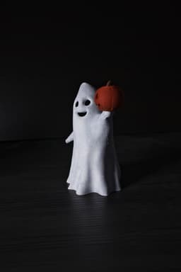 Sheet Ghost with his friend Jack O’ 3d model