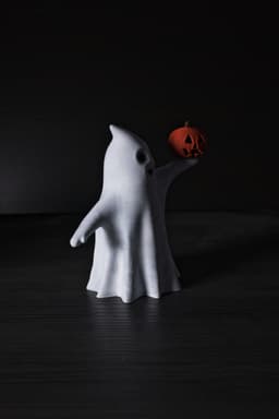 Sheet Ghost with his friend Jack O’ 3d model