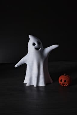 Sheet Ghost with his friend Jack O’ 3d model