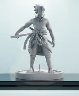 Sasuke Uchiha 3d model