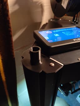 FLSUN V400 Support Arm Endcap Adapter 3d model