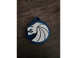 Seven Lions Logo Keychains 3d model