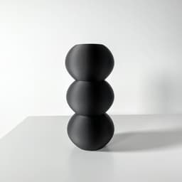 The Orbos Vase, Modern and Unique Home Decor for Dried and Preserved Flower Arrangement | STL File 3d model