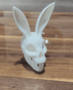 BUNNY SKULL / THE DIFFERENT EASTER DECORATION 3d model