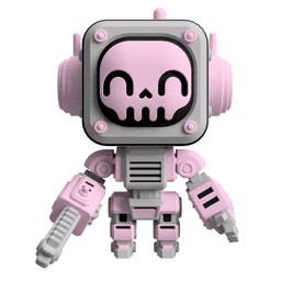 UwU Shadow Force Ripper Mech Miniature: 3D Printable Tabletop Game Model with Royalty-Free License 3d model