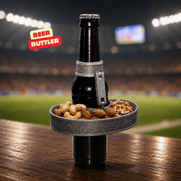 BEER BUTTLER (+CUSTOMIZATION) / WORLD CUP ACCESSORIES / ARTICULATED SNACK BOTTLE GADGET 3d model
