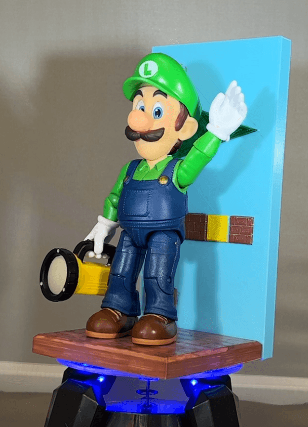 Super Mario Bros. Movie Figure Stand 3d model