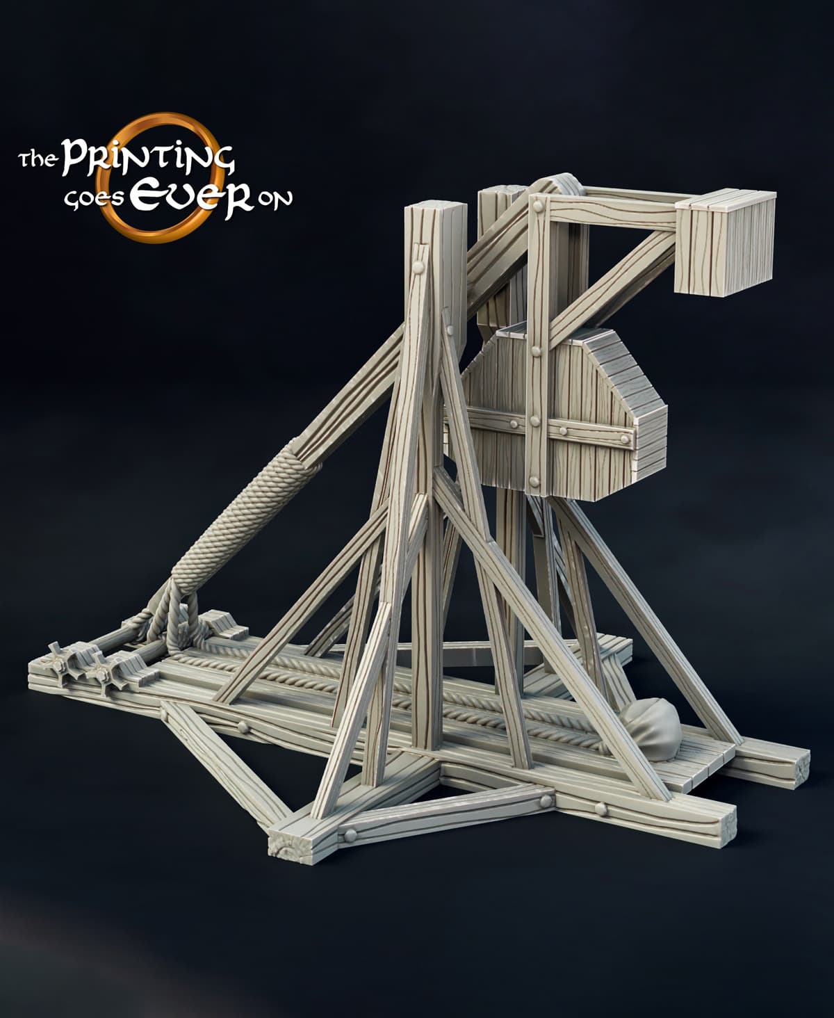 Gonthan Trebuchet 3d model
