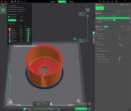 PICTURE LAMP HOLDER CYLINDER FOR A4 FORMAT 3d model