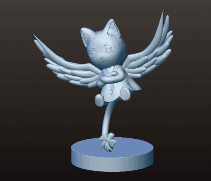CARLA EXCEED PRINCESS FROM FAIRYTAIL 3d model