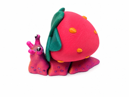 Strawberry Snail 3d model