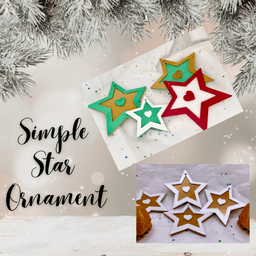 Simple Star Ornament 3d model