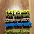 Vinyl Disc Record Wall mount Display 3d model