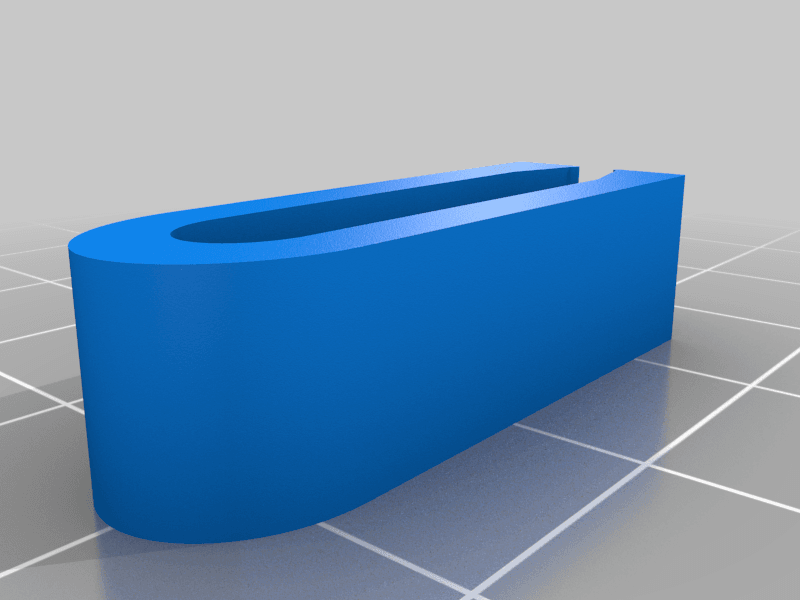 USB Cable Clips - 3 Sizes closed mouth remix 3d model