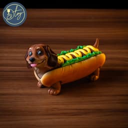 THE HOT DOG (Mini Container) 3d model